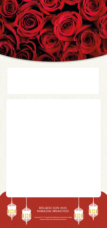 Entwurf-16 – Imsakiye 14 x 29,9 cm – Kostenloser Versand!
